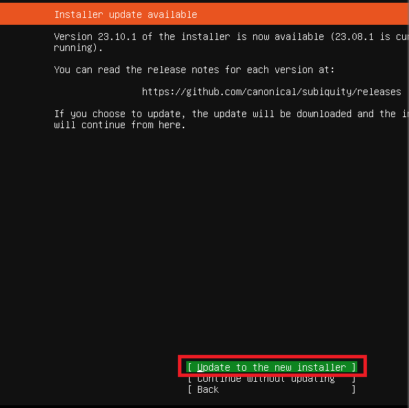 ubuntu server install
